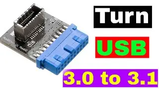 Convert USB 3.0 to USB 3.1 inside your PC - Akasa 20-pin USB 3.1 internal connector