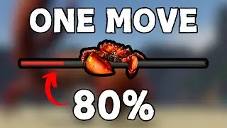 ONE SHOT the Crab Boss with ONLY ONE MOVE 💀 | The Strongest Battlegrounds