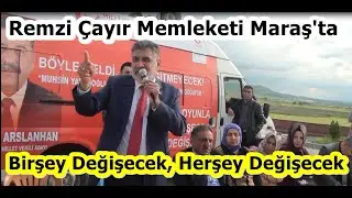 Milli Yol Partisi Genel Başkanı Remzi Çayır, Maraş'ta Kendi Köyü Abbaslar Köyünde Halka Hitap Etti!