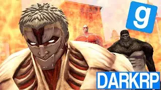 ATTACK ON TITAN !! - Garry's Mod DarkRP