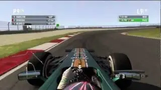 F1 2011 HD Xbox 360 career Malaysia Grand Prix