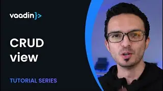 Java web app course 4/6 - Implementing a CRUD view with database connection