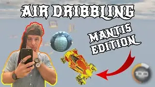 How To AIR DRIBBLE In Rocket League With The MANTIS!