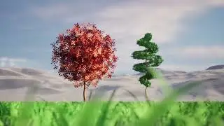 Trees and Grass in Unreal 5: Virtual Meditation Walk