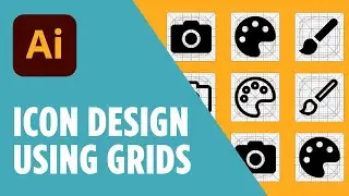 How to Design an Icon Library Using Grids in Adobe Illustrator - UX/UI - Material Design System