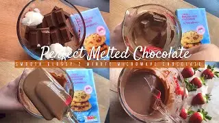 Melt Chocolate Like a PRO (no more burnt chocolate and perfectly tempered)