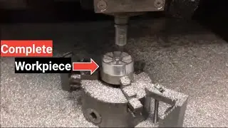 Complete Workpiece Milling Set-up Vmc Machine | Cnc Machine Programming