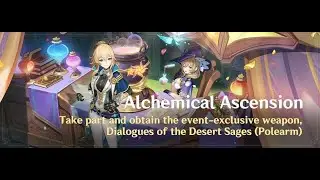 [Genshin Impact Livestream] Event Quest - Alchemical Ascension (Eng ver JP voice)