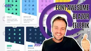 💜 How To Make BLAZOR Font Awesome Virtualized DropDown AutoComplete Telerik Type Ahead Azure SQL