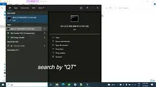 Create an executable program using C++ & Qt