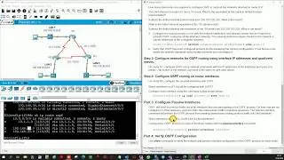 ENSA v7 2.2.13: Packet Tracer - Point-to-Point Single-Area OSPFv2 Configuration - En español