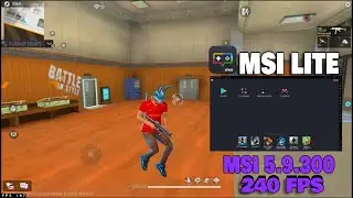 COMO CONFIGURAR O NOVO EMULADOR DO MSI 5 PARA ✅PC FRACO DEIXAR MUITO RAPIDO⚡🚀+SENSI+FREE FIRE V7A🌌
