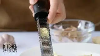 How to Quickly Mince Garlic and Ginger - Kitchen Conundrums with Thomas Joseph