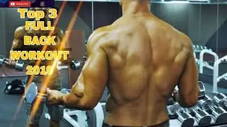 Top Tuesday|Best Back workout |video 2019 Also see discription.