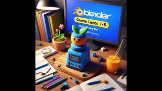 Blender Tutorial, Lesson 2: Keybinds and tools in Blender