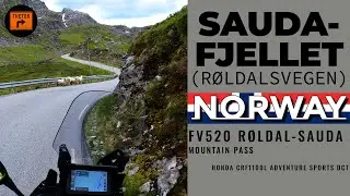 Saudafjellet / Røldalsvegen (Full length)| Mountain Pass | Vestland/Rogaland | Honda CRF1100L AS DCT