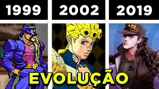 A Evolução dos Jogos de JoJo - Jojo's Bizarre Adventure Games