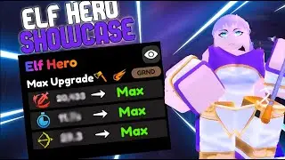 Evolved Elf Hero Is INSANELY OP In Anime Defenders (Showcase)