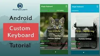 How to make custom keyboard app in android studio