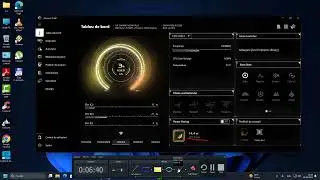 ARMOURY CRATE de la Asus îți arată totul despre cpu, rgb, setări și consum.