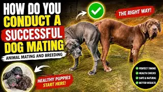 How Do You Conduct a Successful Dog Mating|Animal Mating and Breeding