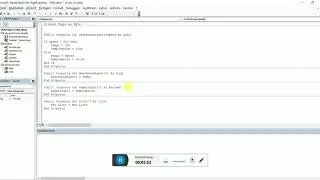 VBA Programming #15 - Creating subroutines and sub-objects