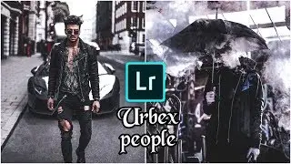 Urbex people  Lightroom mobile tutorial - Street Urbex preset Lightroom mobile Portrait editz