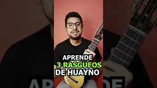 3 RASGUEOS DE HUAYÑO para Charango