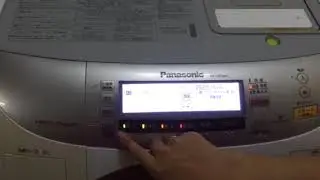 Hướng dẫn sử dụng máy giặt Panasonic VR-5500L