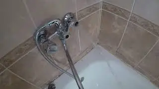 Слабый напор воды из смесителя. Чистим кран-буксу!