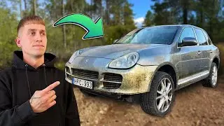NUPIRKTAS APLEISTAS PORSCHE...