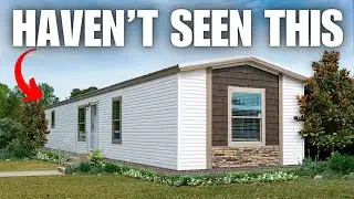 SUPER UPSCALED single wide mobile home model I haven't toured yet! Prefab House Tour