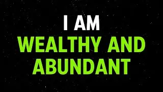 I AM Positive Sleep Affirmations for Wealth, Abundance, Prosperity, Success, Financial Freedom