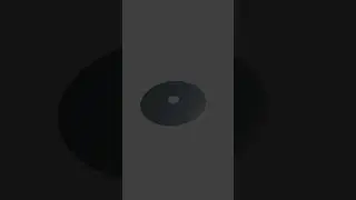 Crafting a Vinyl Record in Blender Quick Tutorial! #shorts #blender #tutorial #animation #blender3d