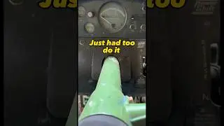Just had too do it #farming #farmequipment #farmmachinery #farmer #tractor #johndeere #farm