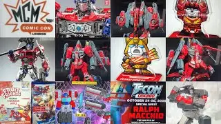 Stunning new Thrust figure. Mcm & Tfcon news Ehobby transformers stands Magic square Yolopark images