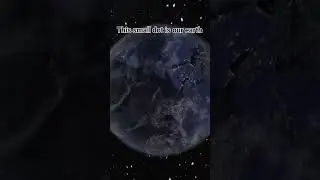 The picture of earth taken by voyger 1 