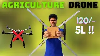 How To Make Agriculture Drone Frame - Om Hobby | Part-1