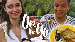 Maria & Liam try Singaporean food – On the go with EF 