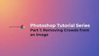 How to remove large crowds from an image - Jamie's Photoshop