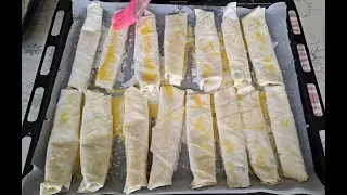 Börek Nasıl Yapılır? Peynirli Çıtır Börek Tarifi Pratik Börek Tarifi Çay Demlenene Kadar Hazır