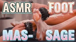 Relaxing Deep Foam Spa & Tickle Foot Massage Therapy 🦶 