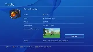 Disney Infinity 3.0 - On The Nice List Trophy