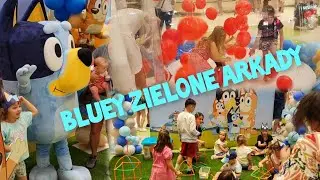 Bluey z wizytą w Zielonych Arkadach. Bydgoszcz 1.06.2024