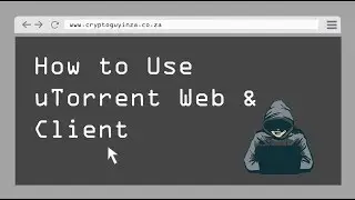 How to Use uTorrent Web & Client