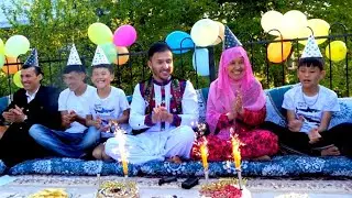 ویژه برنامه جشن تولد پنج نفر از اعضای خانواده در یک روز!!🥳🥳