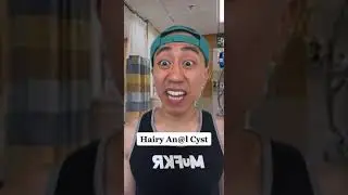 Patient Has A Hairy Anal Cyst