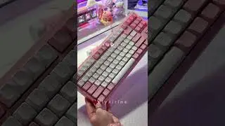 pink cozy keyboard clacks for you 💫⌨️ 
