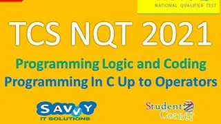 TCS NQT 2021 Programming and Coding Day2