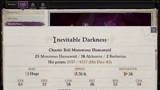 Inevitable Excess 20 - Inevitable Darkness (optional encounter in DLC)